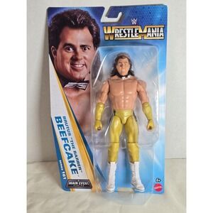 WWE Main Event Series 161 Brutus "The Barber" Beefcake Figure Wrestlemania